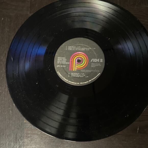 Various Artists Original Music Box Melodies Of Christmas LP Vinyl Record Album - Picture 5 of 6